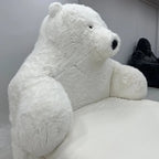 Polar Bear Giant Plush Cozy Bed