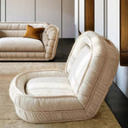 Nordic Style Foldable Lazy Single Recliner Sofa Bed
