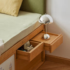 Cozy Corner Wooden Built-In Storage Children’s Bed