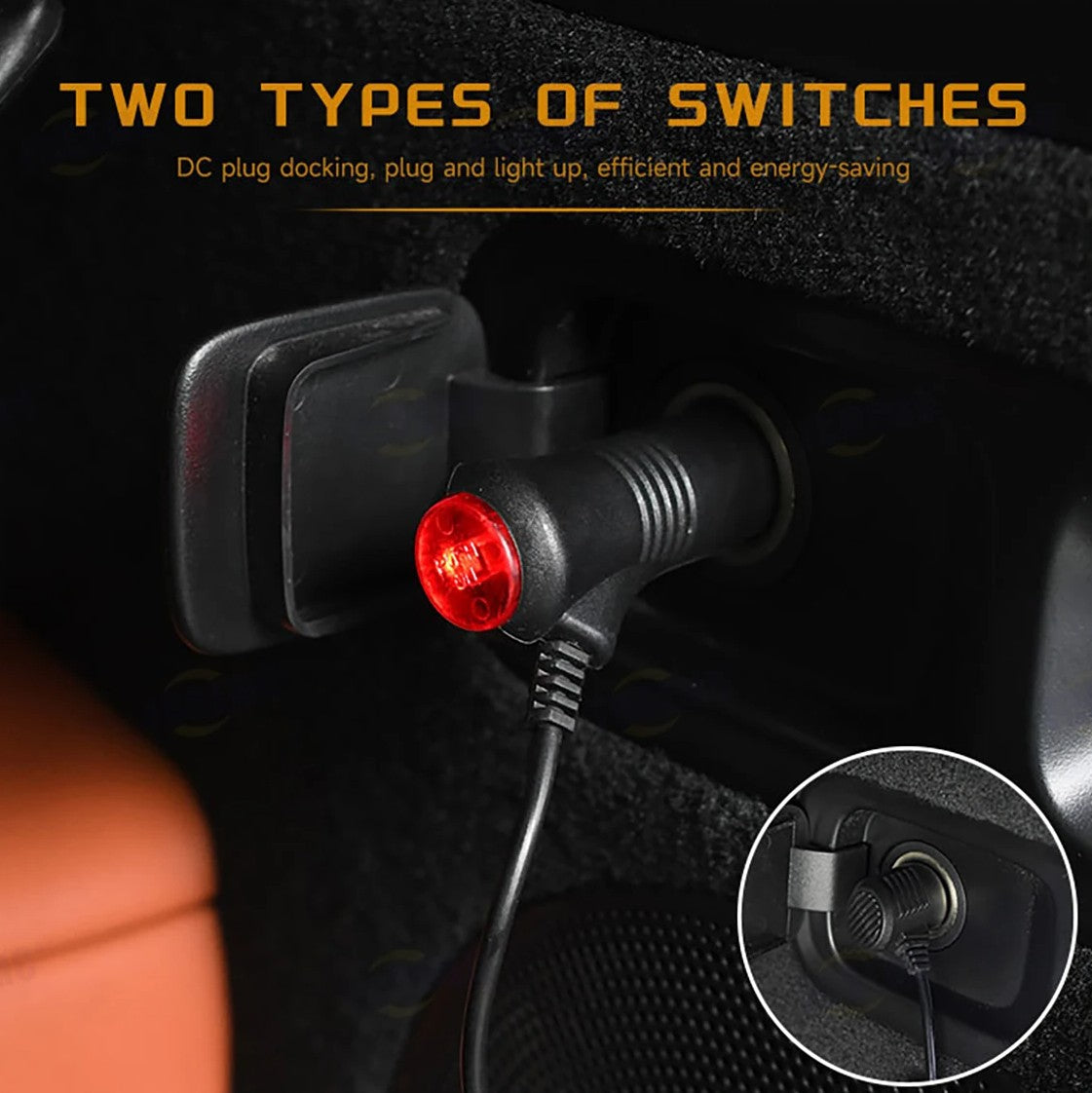 Free-Cut Waterproof LED Magnetic Car Lighting Strip