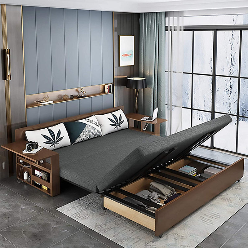 Desk Compact Multifunctional Wooden Minimalist Sofa Bed
