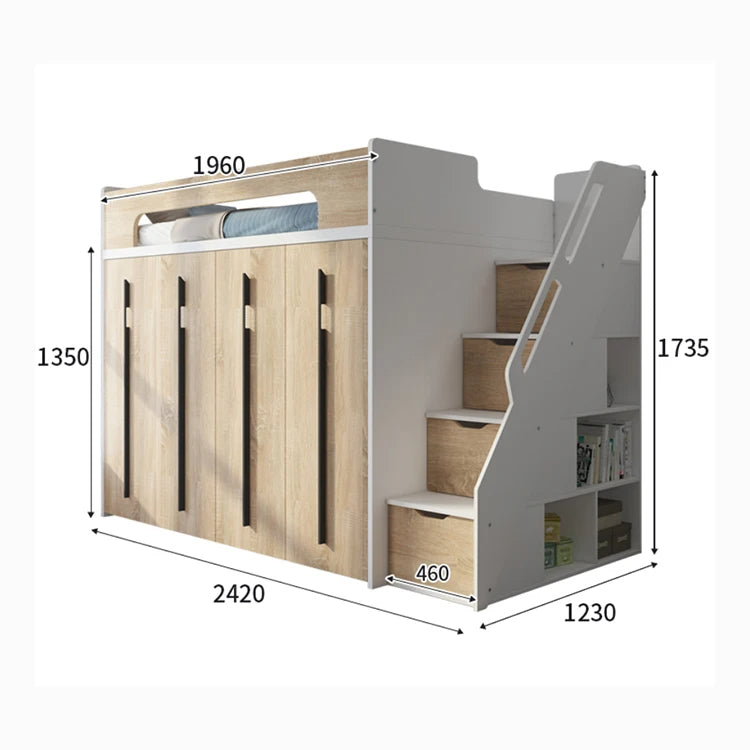 Hidden Closet Smart Ultimate Space-Saver Bed