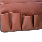 Non-slip 5 Pockets Leather Arm Rest Chair Organizer