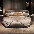 Florentine Italian Leather Minimalist Luxury Bed