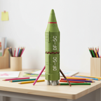 Rocket Missile Shaped Pen Holder