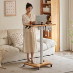 Work Everywhere Ergonomic Adjustable Rolling Desk