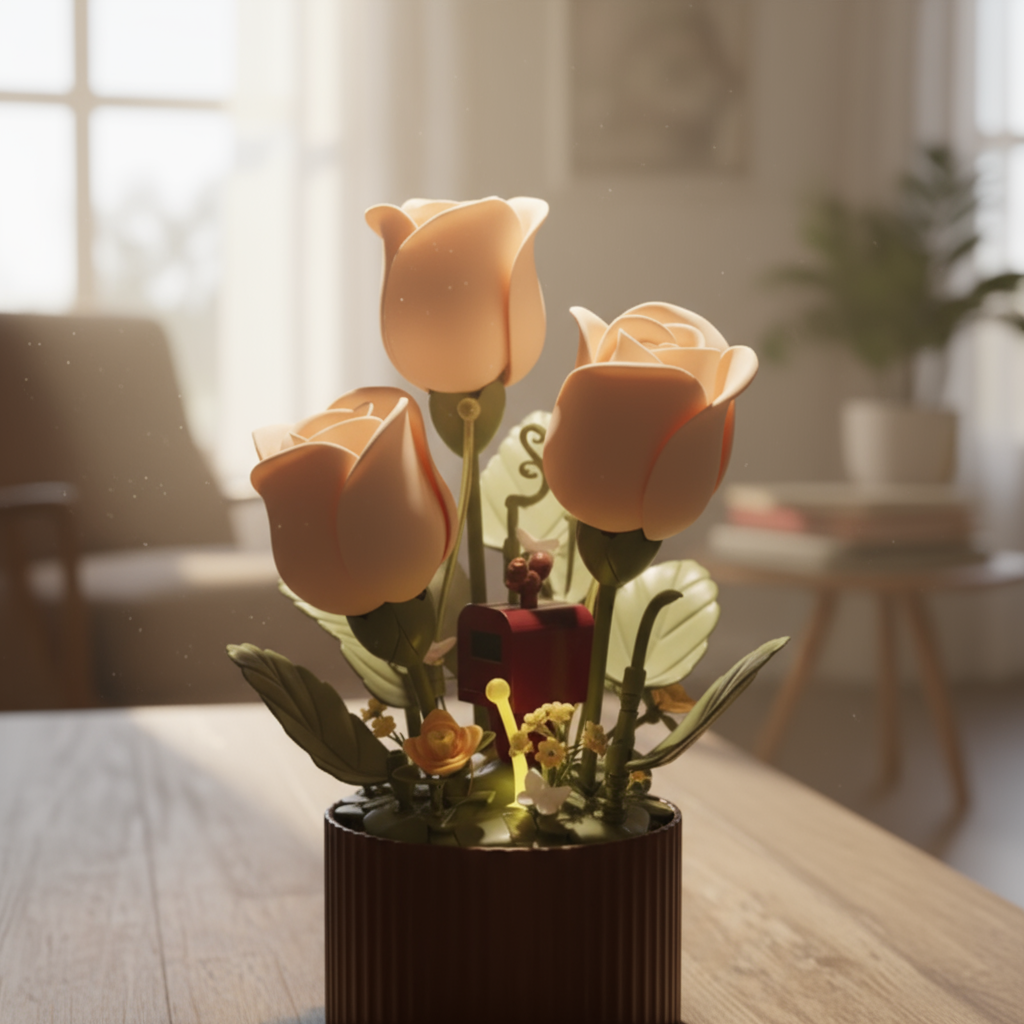 Magic Bloom LED Interactive Flower Lamp