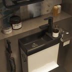 Japanese Style Space-Saving Integrated Sink Toilet