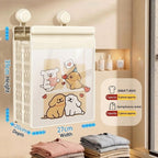 Always Clean Suction Wall Laundry Basket