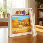 Story Maker Wooden Kids Drawing Display Frame