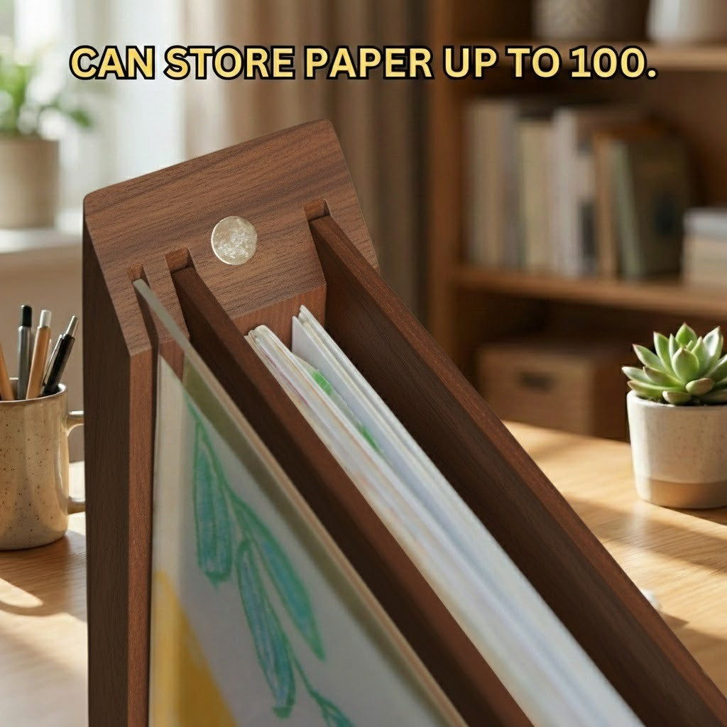 Story Maker Wooden Kids Drawing Display Frame