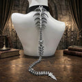 Bionic Gothic Style Spinal Back Jewelry