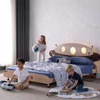 Spaceship Wooden Kids Bed