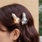 Luminous Bulb Creative Hairpin