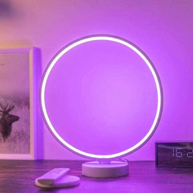 Nordic Mood Led Circle Table Lamp