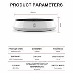 Gravity-Induction Quick Mug Warmer Coaster