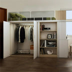Modern Study Desk Space-Saving Bunk Bed
