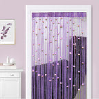 Floral Decorative Hanging Room Divider Curtain