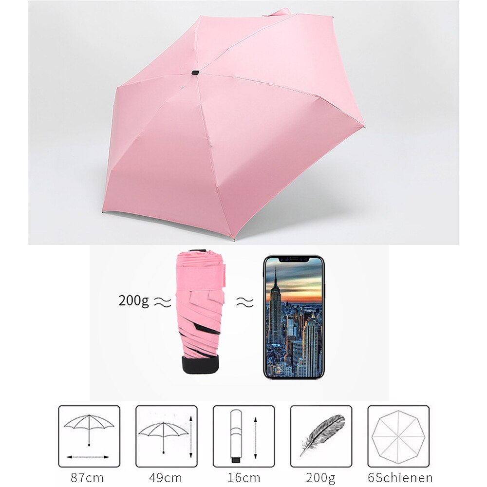 Folding Ultra Mini Pocket Umbrella