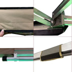All-Season Camping Retractable Car Roof Sunshade