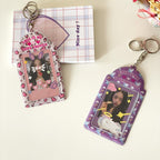 Mini Polaroid Holder Keychain