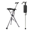 Elderly Foldable Walking Chair Stick