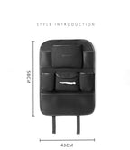 Multi-Pocket Car Back Seat Storage Organizer