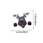 Surprise Santa Claus Outdoor Christmas Decoration