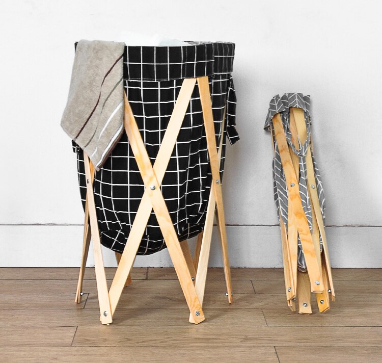 Modern Simple Foldable Creative Large Foldable Laundry Basket