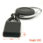 Anti-Lost Retractable Safe Lighter Keychain