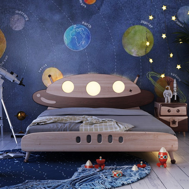 Spaceship Wooden Kids Bed