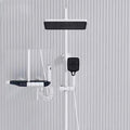 Full Copper Digital Display Piano Key Shower Set