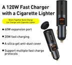 Multi-Port Smart Chip Car Fast Charger