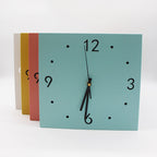 Two-Faced Corner Media Digital Wall Clock