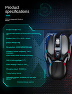 Wireless Rechargeable Gaming Mouse
