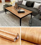 Self-Adhesive  Wood Grain Wall Sticker