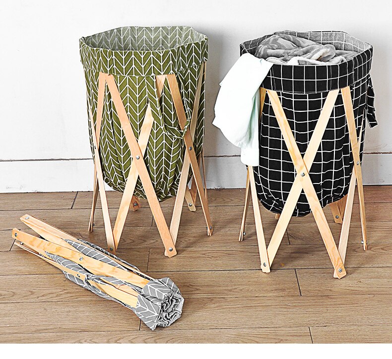 Modern Simple Foldable Creative Large Foldable Laundry Basket
