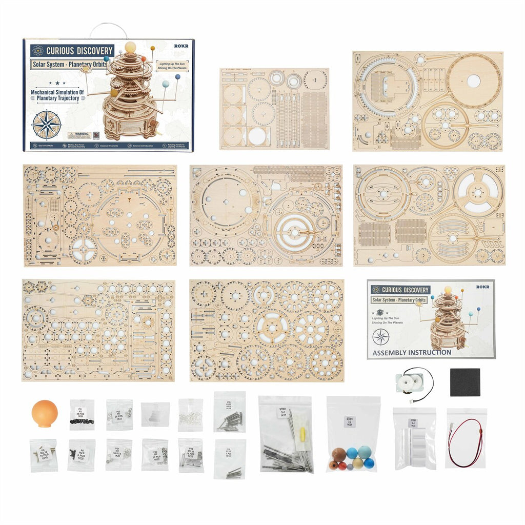 Solar System Intergalactic DIY Wooden Toy