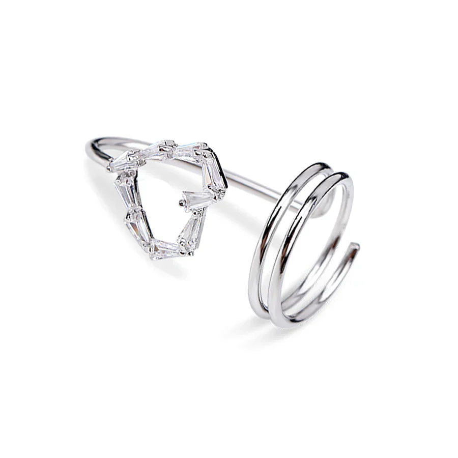 Elegant Fingertip Chic Gothic Slim Metal Nail Rings