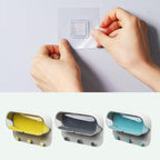 Self-Adhesive Shower Organizer Storage Rack