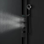 High-flow Thermostatic Digital LED Rainfall Shower Set