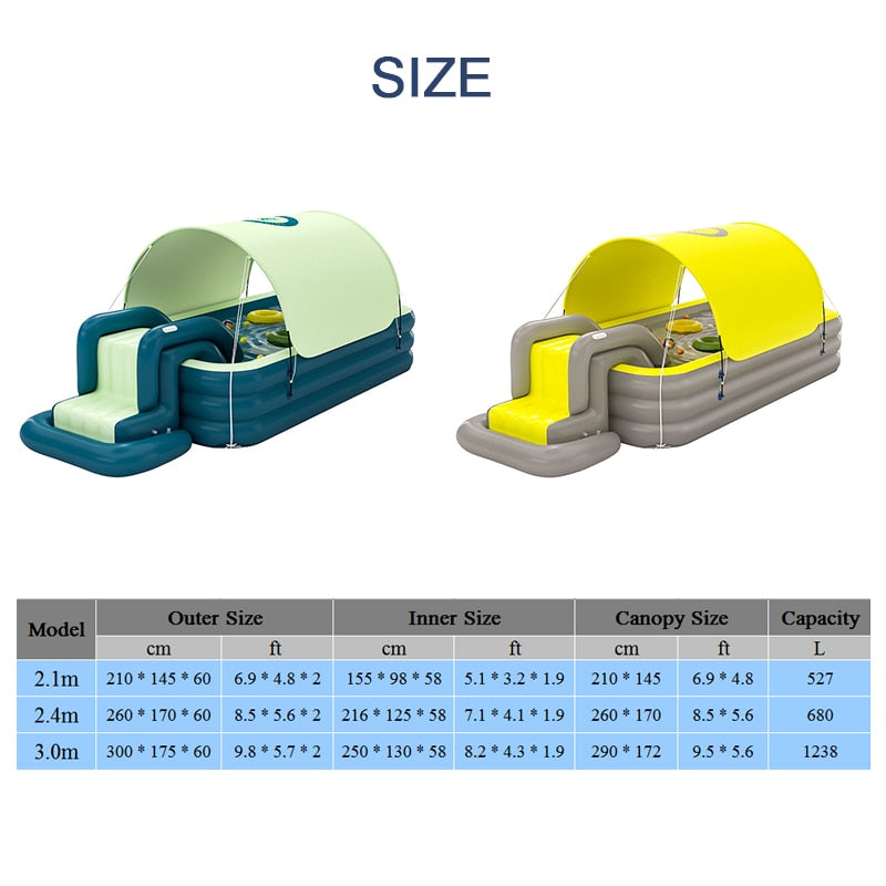 Portable Pool Inflatable Water Slide