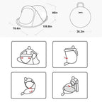 Instant Camp All Season Automatic Pop-Up Tent