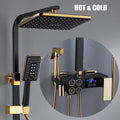 Hydro Lux LED Digital Rainfall Shower Set