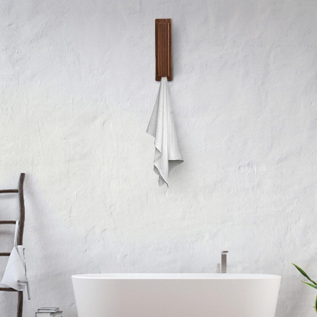 Rustic Wood Towel Clothes Hanger