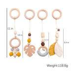 Minimalist Wooden Baby Activity Gym Playground