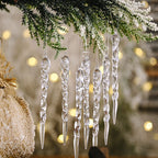 12Pcs Christmas Tree Decoration Artificial Icicles