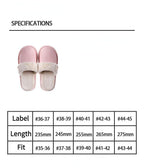 Lightweight Washable Comfy Plush Slippers