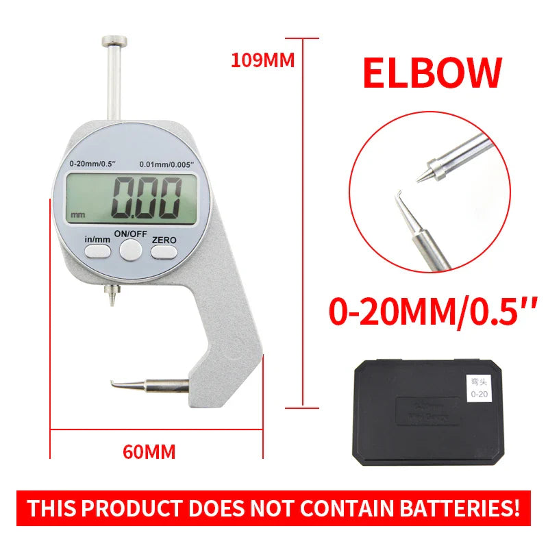 High-Sensitivity Digital Thickness Measuring Tool