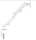 Adjustable Rotating Monitor Holder Stand